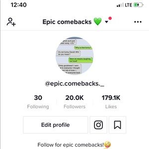 TIKTOK ACCOUNT FOR SALE